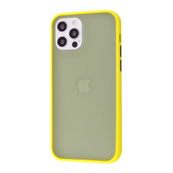 Чехол накладка Goospery Case для iPhone 12/12 Pro Yellow