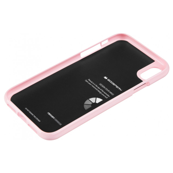 Чехол накладка Goospery Jelly Case для iPhone XS Max Pink