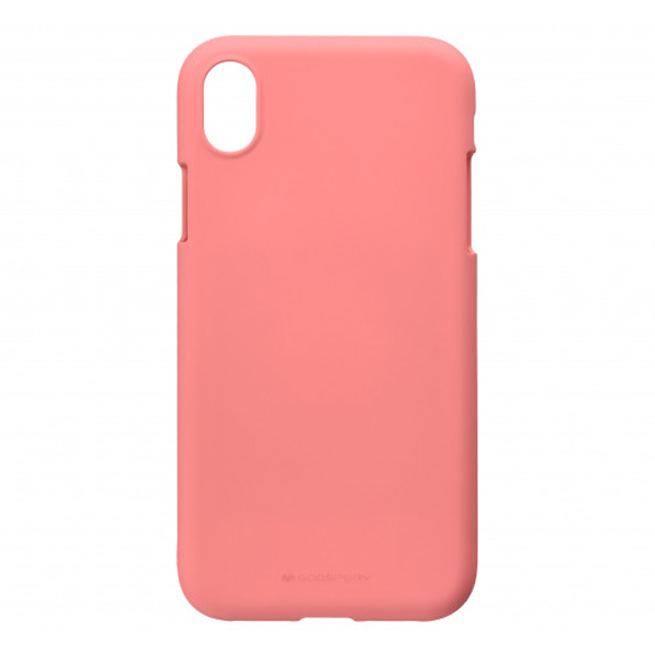 Чехол накладка Goospery SF Jelly Case для iPhone XS Max Pink