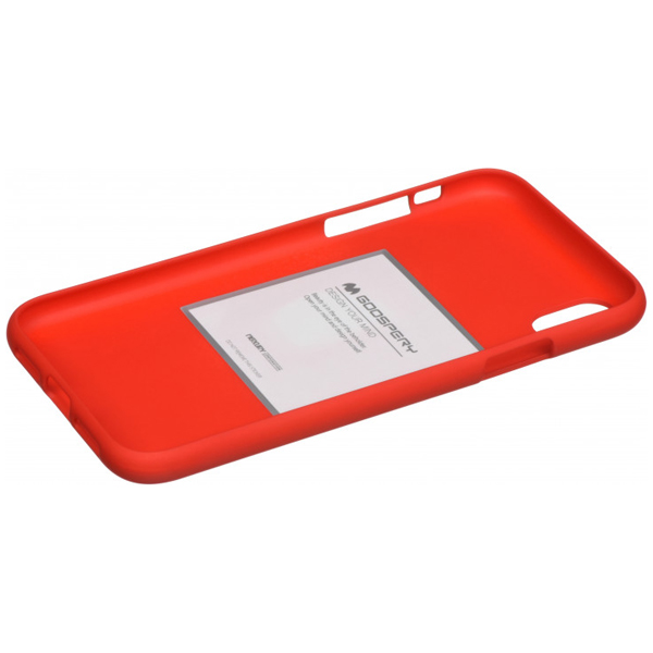 Чехол накладка Goospery SF Jelly Case для iPhone X/XS Red