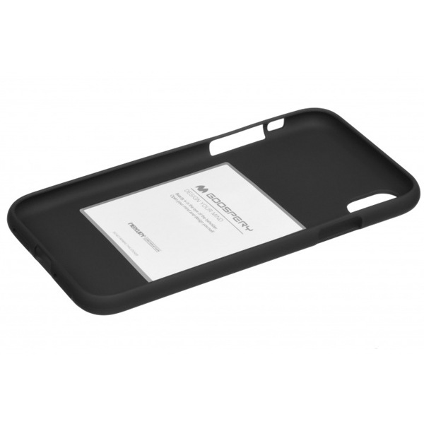 Чехол накладка Goospery SF Jelly Case для iPhone XR Black