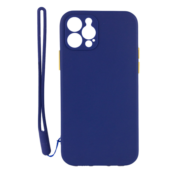 Чохол Goospery TPU Square Full Camera Case для iPhone 12/12 Pro Dark Blue