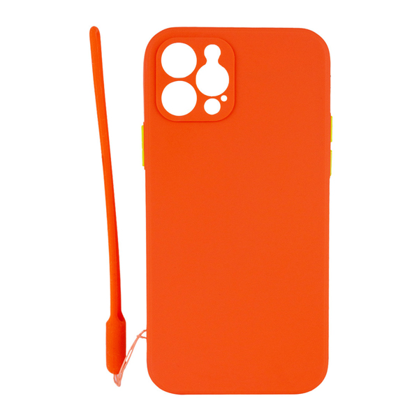 Чохол Goospery TPU Square Full Camera Case для iPhone 12/12 Pro Orange