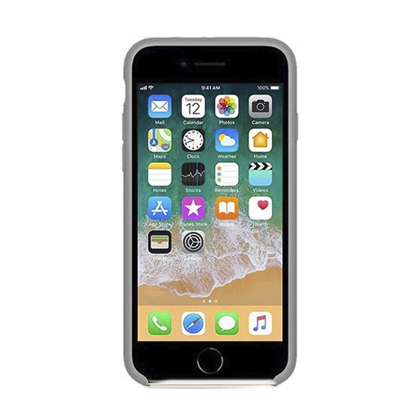 Чехол Soft Touch для Apple iPhone 8/SE 2020 Gray Blue