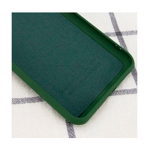 Чехол Original Soft Touch Case for Xiaomi Redmi 9a Pine Green with Camera Lens