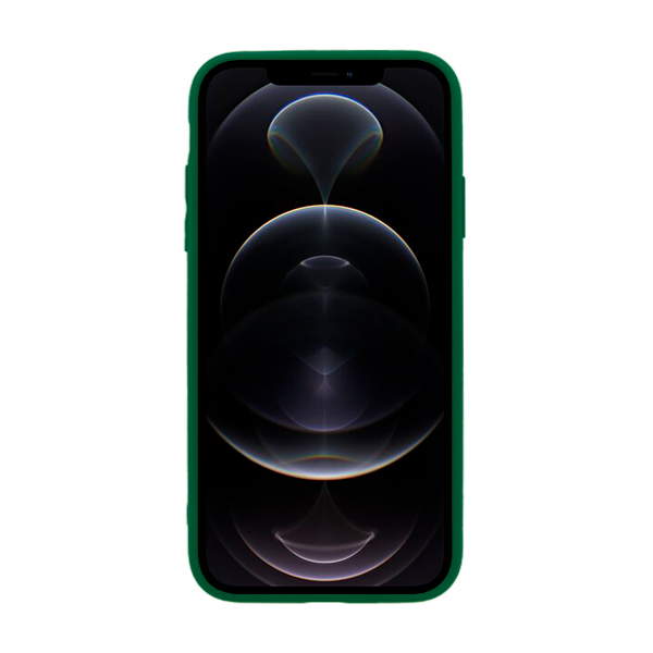 Чехол Leather Lux для iPhone 12/12 Pro Green