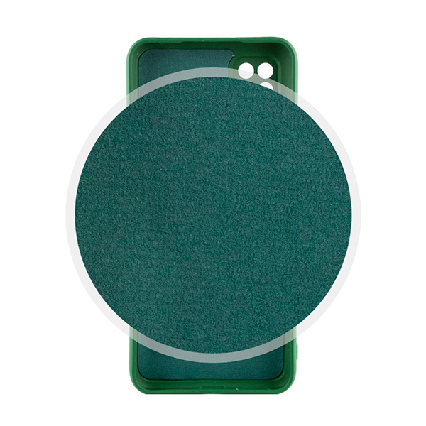 Чехол Original Soft Touch Case for Xiaomi Redmi 10с/Poco C40 Green with Camera Lens