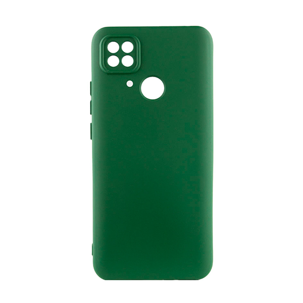 Чохол Original Soft Touch Case for Xiaomi Redmi 10с/Poco C40 Green with Camera Lens