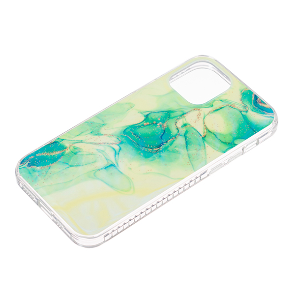 Чехол накладка Chameleon Marble Case для iPhone 13/14 Green