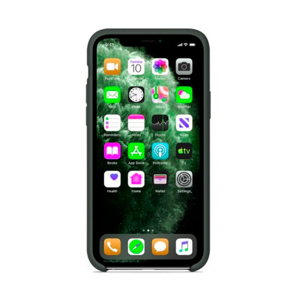 Чехол Soft Touch для Apple iPhone 11 Pro Dark Green