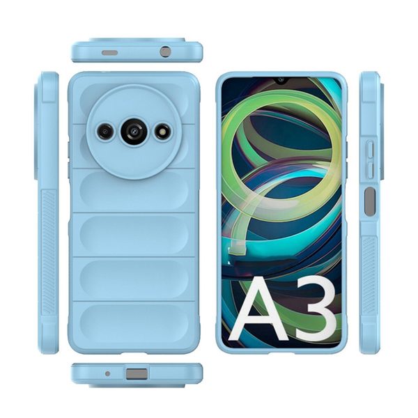 Чохол Cosmic Magic Shield for Xiaomi Redmi A3/Poco C61 Light Blue with Camera Lens