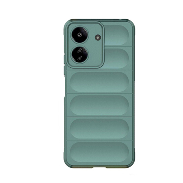 Чехол Cosmic Magic Shield for Xiaomi Redmi 13C/Poco C65 Dark Green with Camera Lens