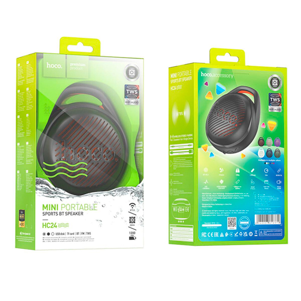 Портативная Bluetooth колонка Hoco HC24 Black