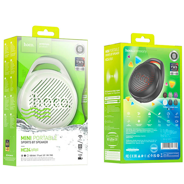 Портативна Bluetooth колонка Hoco HC24 White