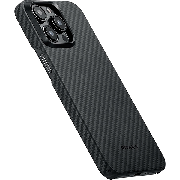 Чехол Pitaka iPhone 15 Pro Max Case with MagSafe Black/Grey (KI1501PM)