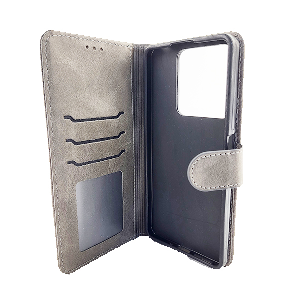 Чехол книжка Kira Slim Shell для Xiaomi Redmi Note13 5G Grey Business