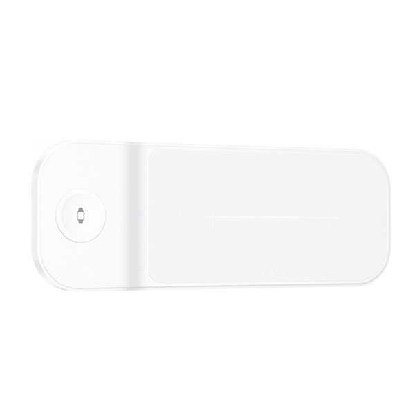 Бездротовий зарядний пристрій Hoco CQ6 Power 3-in-1 (for Samsung Watch) White
