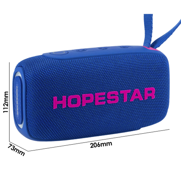 Портативна Bluetooth колонка Hopestar H67 Blue