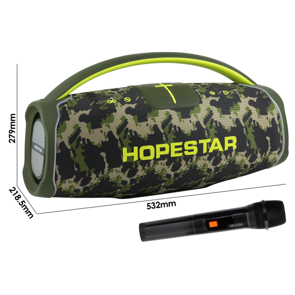 Портативная Bluetooth колонка Hopestar A65 Camouflage
