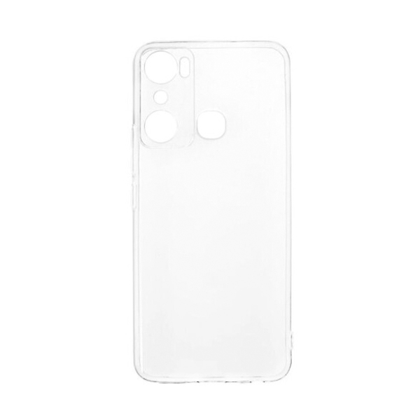 Original Silicon Case Infinix Hot 20i Clear with Camera Lens