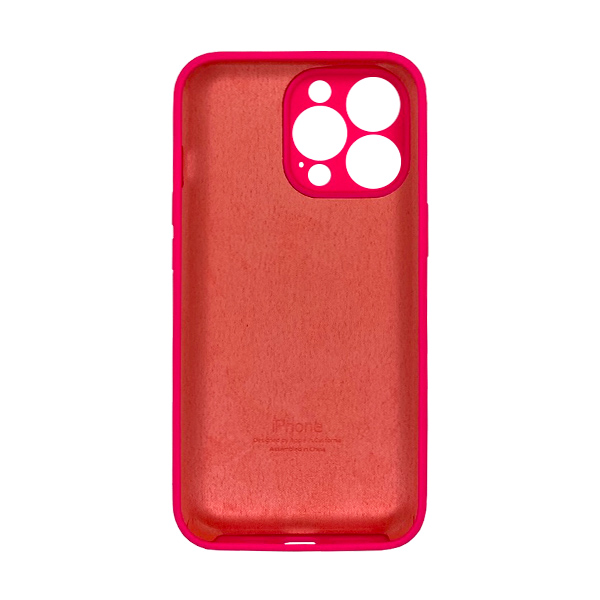 Чохол Soft Touch для Apple iPhone 13 Pro Hot Pink with Camera Lens Protection