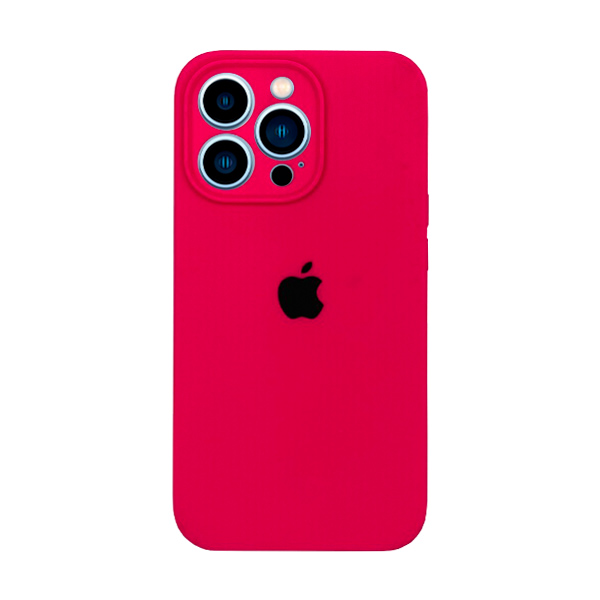 Чохол Soft Touch для Apple iPhone 13 Pro Hot Pink with Camera Lens Protection