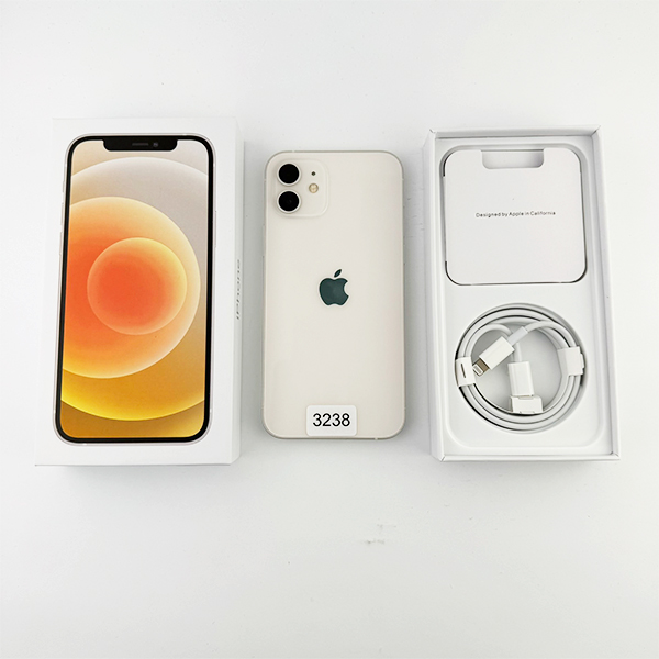 Apple iPhone 12 128GB White Б/У №3238 (Стан 8/10)
