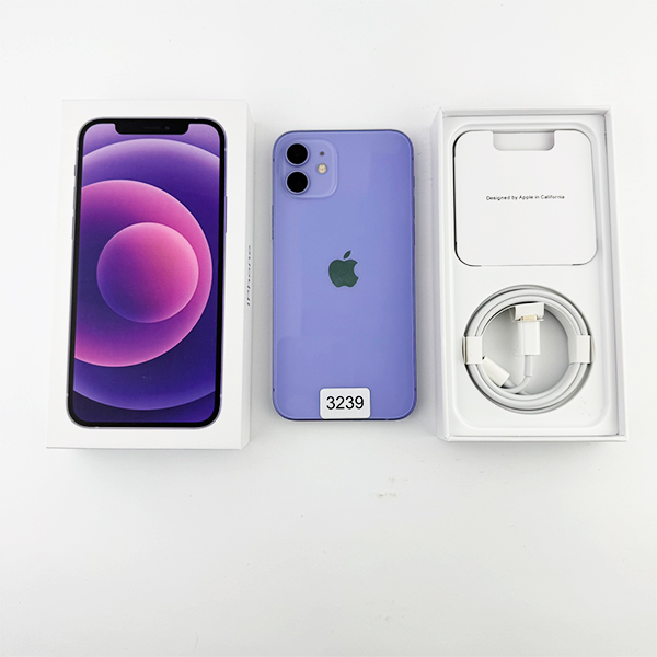 Apple iPhone 12 128GB Purple Б/У №3239 (Стан 8/10)