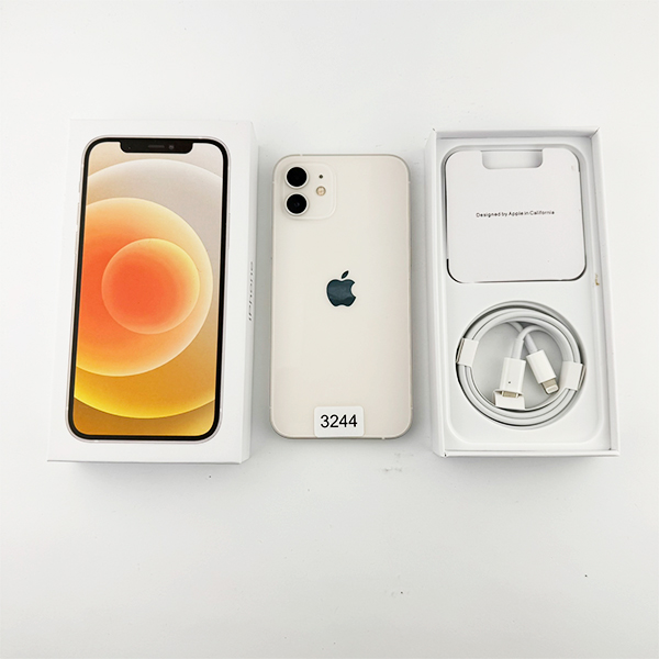 Apple iPhone 12 128GB White Б/У №3244 (Стан 8/10)