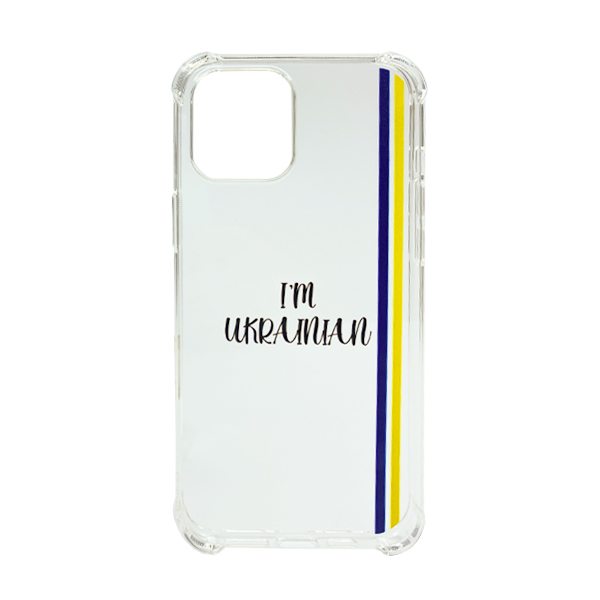 Чехол Wave We are Ukraine Case iPhone 11 Clear I`m Ukrainian