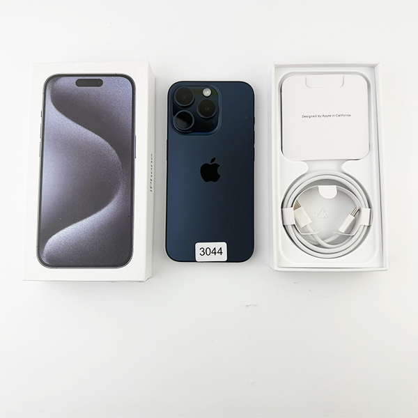 Apple iPhone 15 Pro 128GB Blue Titanium Б/У №3044 (Стан 9/10)