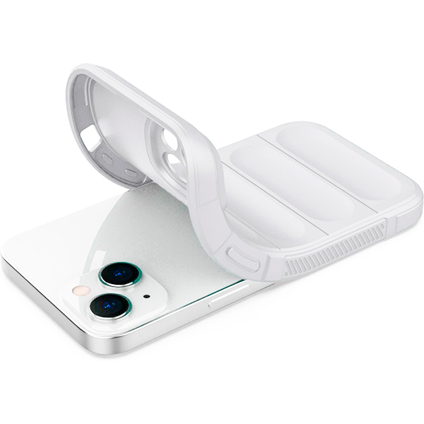 Чохол Cosmic Magic Shield for iPhone 14 White with Camera Lens