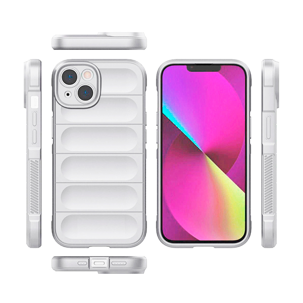 Чохол Cosmic Magic Shield for iPhone 14 White with Camera Lens