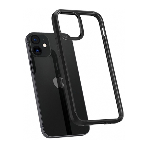 Чехол Spigen для iPhone 12 Mini Crystal Hybrid Matte Black