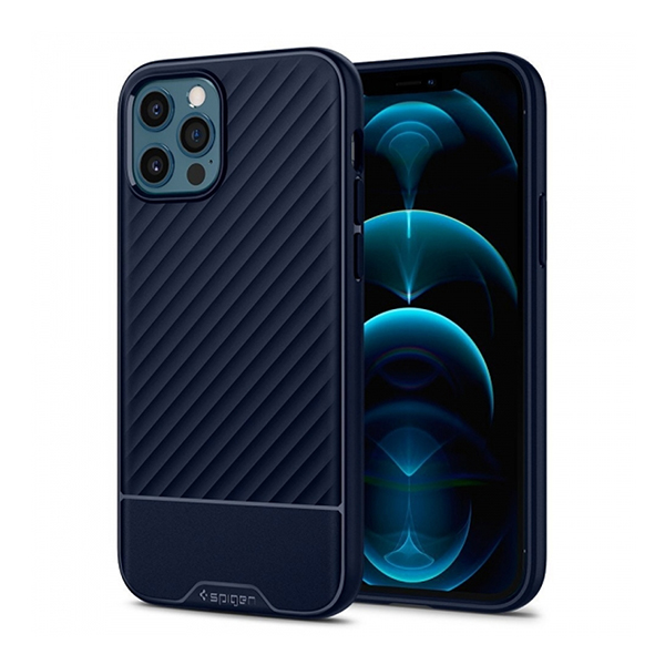 Чохол Spigen для iPhone 12 Pro Max Core Armor Navy Blue