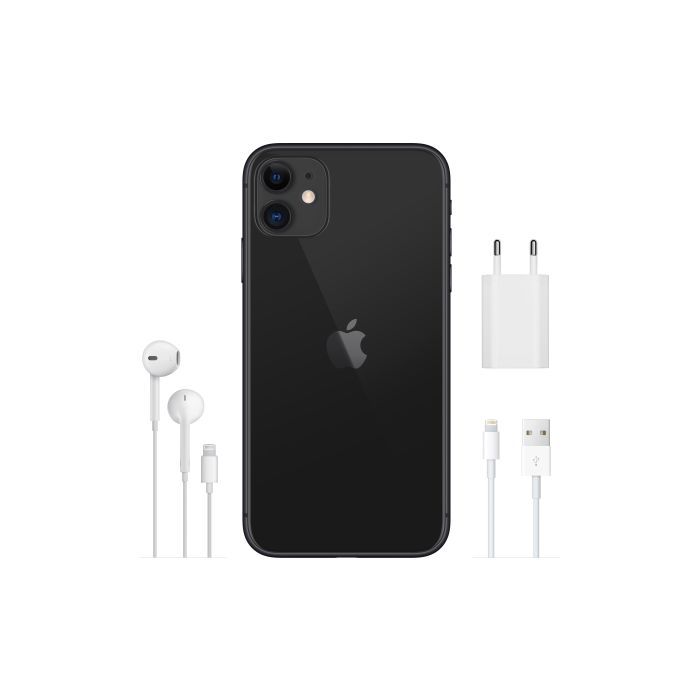 Apple iPhone 11 128GB Dual Black (MHEV3) Slim Box УЦІНКА