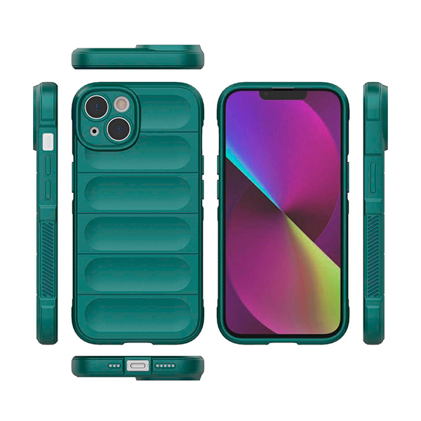 Чохол Cosmic Magic Shield for iPhone 14 Dark Green with Camera Lens