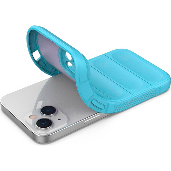 Чохол Cosmic Magic Shield for iPhone 15 Light Blue with Camera Lens