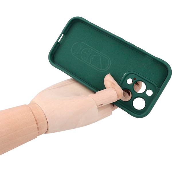 Чохол Cosmic Magic Shield for iPhone 15 Pro Dark Green with Camera Lens