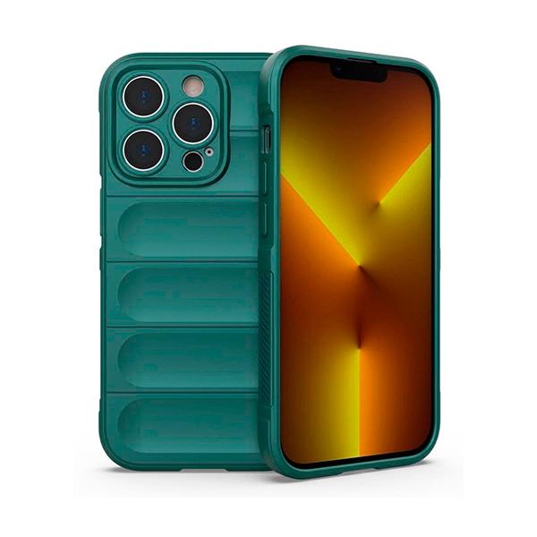 Чохол Cosmic Magic Shield for iPhone 15 Pro Dark Green with Camera Lens