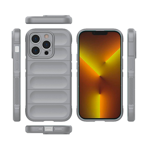 Чехол Cosmic Magic Shield for iPhone 15 Pro Grey with Camera Lens