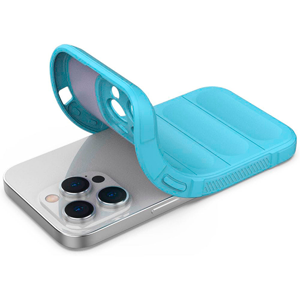 Чехол Cosmic Magic Shield for iPhone 13 Pro Light Blue with Camera Lens