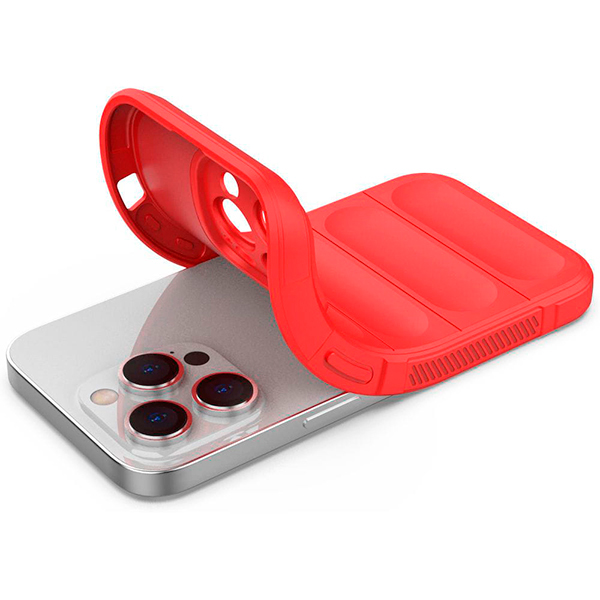 Чехол Cosmic Magic Shield for iPhone 15 Pro Red with Camera Lens