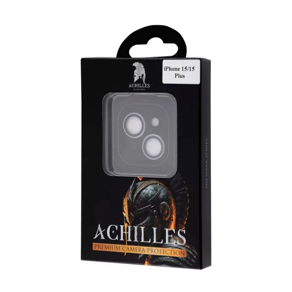 Защитное стекло на заднюю камеру Proove ACHILLES iPhone 15/15 Plus Black