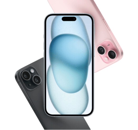 Смартфон Apple iPhone 15 256GB Pink (MTP73) українська версія