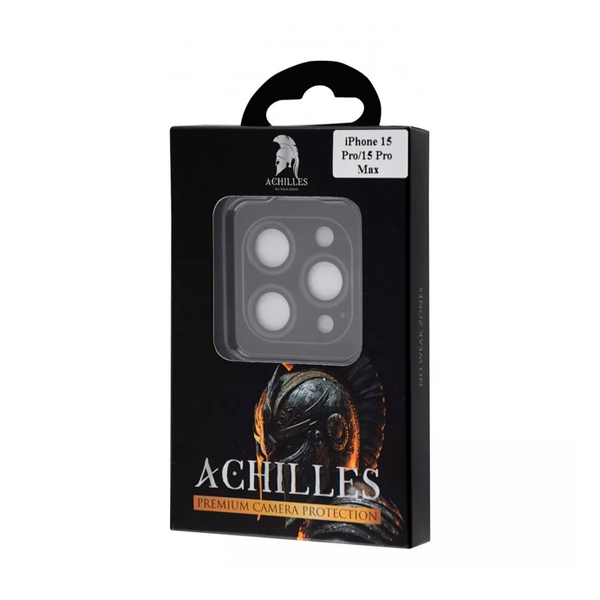 Захисне скло на задню камеру Proove ACHILLES iPhone 15 Pro/15 Pro Max Black