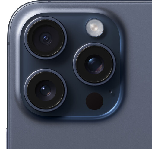 Смартфон Apple iPhone 15 Pro 128GB Blue Titanium (MTV03) UA