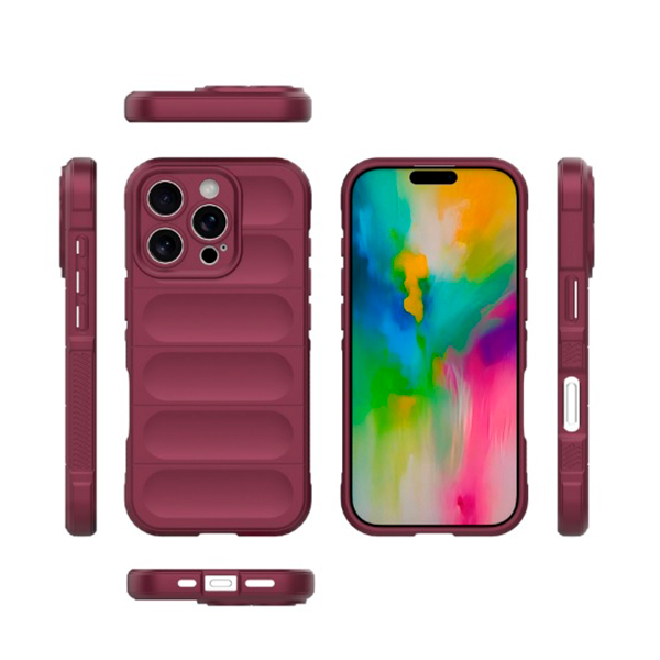 Чехол Cosmic Magic Shield for iPhone 16 Pro Plum with Camera Lens