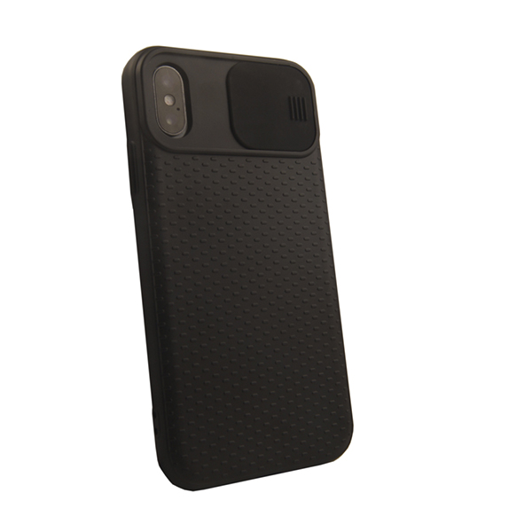 Чохол накладка Camshield TPU для iPhone X/XS Black