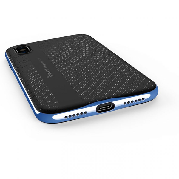 Чохол iPAKY для iPhone X Black/Blue